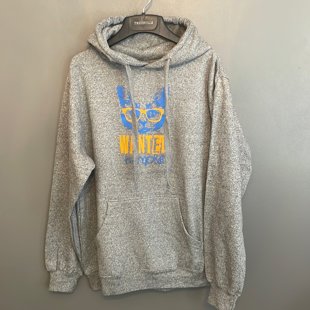 Grey hoodie